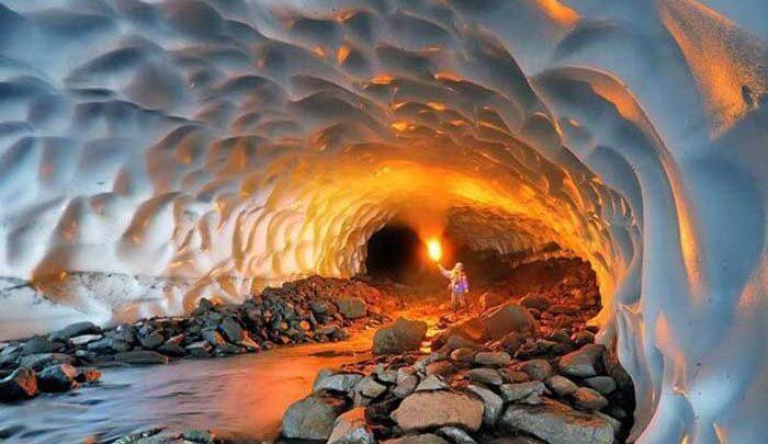 تونل برفی ازنا لرستان ثبت ملی شد