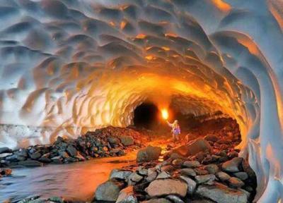 تونل برفی ازنا لرستان ثبت ملی شد