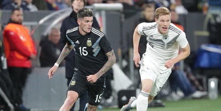 آلمان مقابل آرژانتین در دقایق پایانی پیروزی را از دست داد