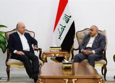 عراق، تاکید صالح و عبدالمهدی بر اجرای بسته اصلاحی؛ آنالیز لغو امتیازهای اقتصادی مسئولان در مجلس