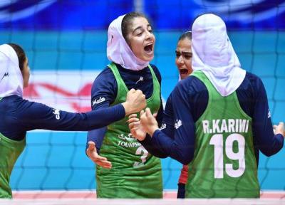 دختران والیبالیست ایران در آسیا هفتم شدند، پیروزی مقابل هند در بازی آخر