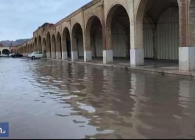 بارندگی های اخیر به بناهای تاریخی کرمان آسیب زده است