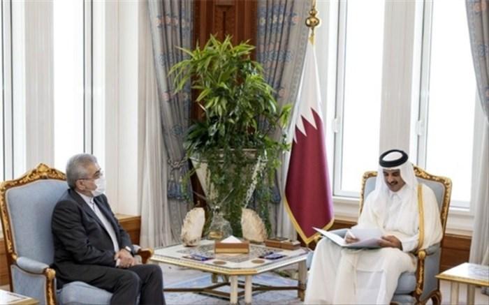 امیر قطر: ایران را شریک راهبردی خود می دانیم