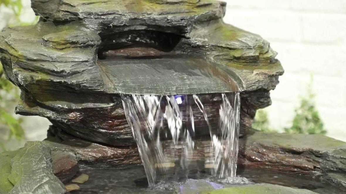 آبنما صخره ای خانگی را خودتان بسازید و از صدای آب لذت ببرید