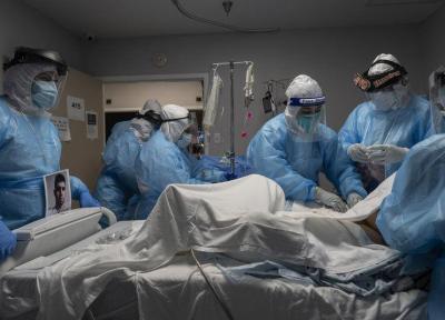 بیماران کرونایی در نوادای آمریکا در پارکینگ بیمارستان بستری می&zwnjشوند
