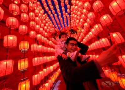 جشنواره بهاره فانوس در چین