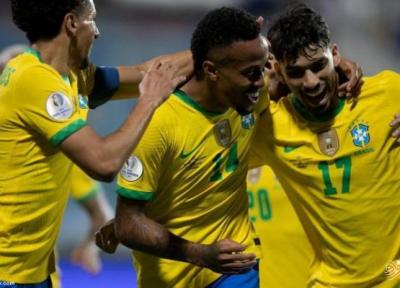 (ویدیو) خلاصه بازی برزیل 1 - 1 اکوادور؛ تساوی بدون نیمار