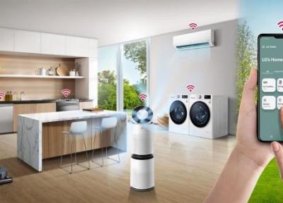 بهره وری از خانه هوشمند (Smart Home) با تکنولوژی ThinQ ال جی
