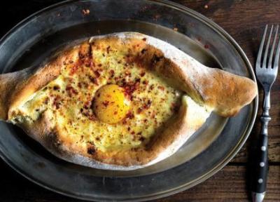 طرز تهیه خاچاپوری غذای سنتی گرجستان